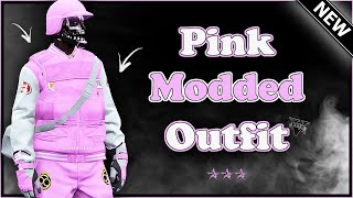 GTA5 I NEW Full Pink Male Outfit Tutorial I BEFF I Bomber Jacket Colored Armor amp MORE [upl. by Romelda]