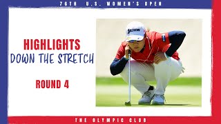 2021 US Womens Open Highlights Round 4 Down the Stretch [upl. by Roberts]