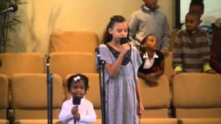 Childrens Choir at New Life SDA Church  I Just Want to Thank You [upl. by Dloniger713]