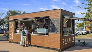 Luxury Shipping Container Cafe [upl. by Kcor]