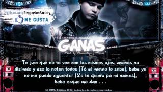 Farruko  quotGanasquot con Letra ★New Reggaeton 2012★ [upl. by Nnaj370]