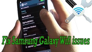 Fix samsung galaxy S3S4S5S6J5J7 WiFi issues Problems [upl. by Drawyeh687]