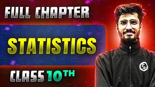 Statistics FULL CHAPTER  Class 10th Mathematics  Chapter 13  Udaan [upl. by Tteirrah]