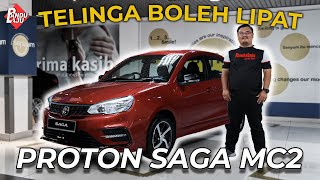 PROTON SAGA FACELIFT 2022  Harga Bermula RM34k  RM44k [upl. by Godding]