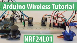 Arduino Wireless Communication – NRF24L01 Tutorial [upl. by Ika]