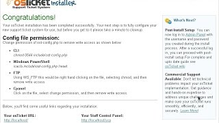 Easy Install Guide For osTicket on Windows Using XAMPP [upl. by Ydnem]