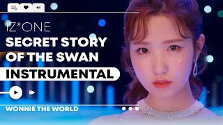 IZONE  Secret Story of the Swan  Instrumental [upl. by Martine]