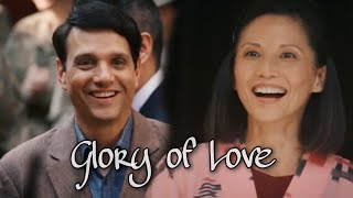 Daniel and Kumiko Cobra Kai S3KK2 Tribute  Glory of Love [upl. by Sisxela]