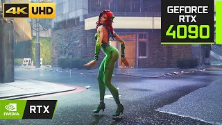 Fortnite POISON IVY SKIN Gameplay  Chapter 6 Season 2  RTX 4090  4K MAX Settings  Ray Tracing ON [upl. by Grondin]