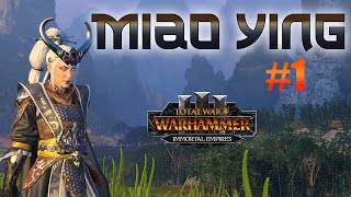 Lets play  Grand Cathay  Miao Ying campaign 1 [upl. by Ellerrehs]