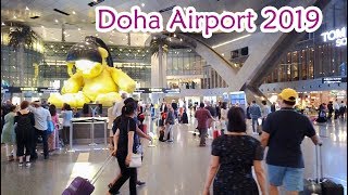 Doha Airport Tour [upl. by Valenka]