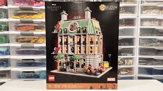 EPIC LEGO Sanctum Sanctorum Build amp Overview [upl. by Yelrehs216]