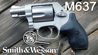 Smith amp Wesson M637 Airweight Revolver in 38 SPL P Review [upl. by Miahc]