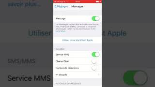 Comment envoyer des messages sur iPhone 📱🔥 [upl. by Nnarual]