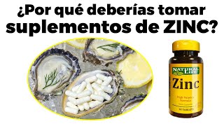 6 formas increíbles que TOMAR ZINC te puede cambiar la salud [upl. by Kerril216]