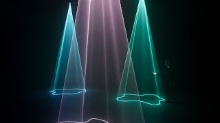 Audiovisual installation translates emotions into beams of light [upl. by Ratcliff]