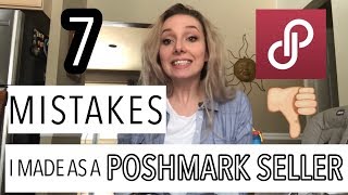 Poshmark Seller What NOT To Do Reselling Clothes Online  HAUL Beginner Mistakes Tips [upl. by Yarw533]