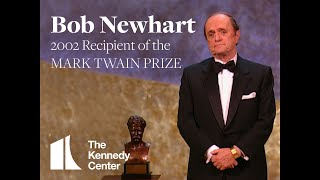 Bob Newhart Acceptance Speech  2002 Mark Twain Prize [upl. by Are592]