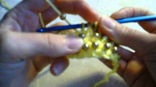 How To Crochet With Beads [upl. by Gibe]