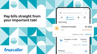 Truecallers Important Tab [upl. by Aihtnic]