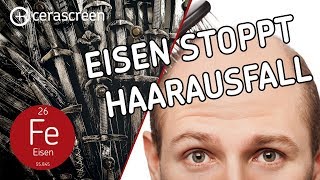 Kann der Mineralstoff Eisen Haarausfall stoppen [upl. by Hillel]