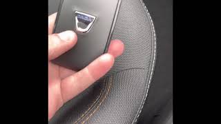 The All New Dacia Sandero Stepway key and keyless entry explained and tutorial on how its used [upl. by Aitercul]