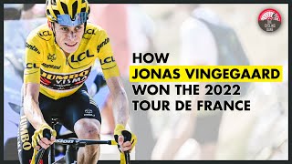 How Jonas Vingegaard WON The 2022 Tour de France  EXPLAINED [upl. by Gagliano353]