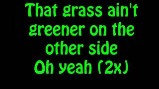 Chris Brown Grass Aint Greener Lyrics On Screen [upl. by Griffiths]