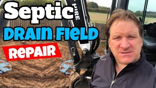 how to fix your septic tank drain field [upl. by Yesnikcm]