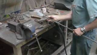 Making a wrought iron oak tree [upl. by Borras]