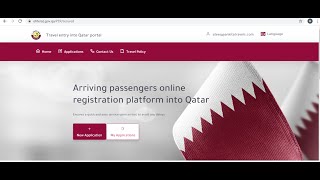 EHTERAZ QATAR REGISTRATION  ARRIVAL REGISTRATION  HOW TO FILL ONLINE EHTERAZ APPLICATION ehteraz [upl. by Atnuhs]