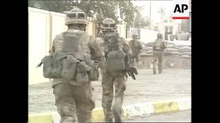 Iraqi Tanks Hit British Soldiers Armoured Vehicles Firing [upl. by Lenno]