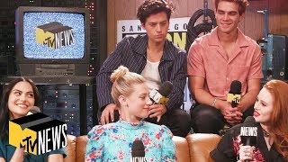 Riverdale Cast Interview  ComicCon 2017  TVLine [upl. by Atselec]