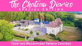 TOUR THIS MAGNIFICENT FRENCH CHATEAU [upl. by Nylessoj725]