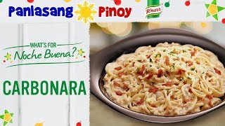 Carbonara Recipe Filipino Style [upl. by Breech]