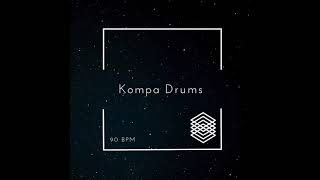 Kompa Practice Drums 90 BPM [upl. by Elston]