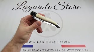 Laguiole Knife Cattle Bone Handle [upl. by Elish862]