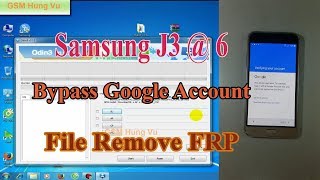 ResetBypass FRP Samsung j3 2016 by Odin and file remove [upl. by Htabazile915]