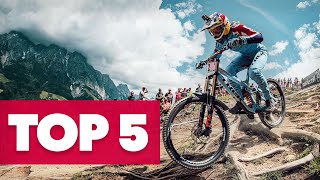 Are These The 5 Craziest Downhill MTB Runs From Leogang Austria  UCI MTB World Champs 2020 [upl. by Fey]