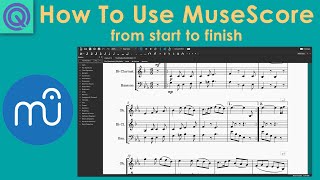 How To Use Music Notation Software  MuseScore [upl. by Okomom]