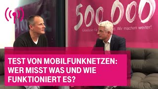 Test von Mobilfunknetzen Wer misst was und wie funktioniert es [upl. by Elyrehc]