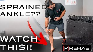 How To Rehab A Lateral Ankle Sprain [upl. by Orly767]