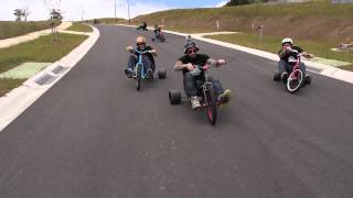 Drift Trike  triad lifestyle video [upl. by Dlonyer296]