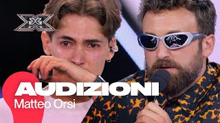 Dargen CONSOLA Matteo  X Factor 2022  AUDIZIONI 3 [upl. by Ivens]