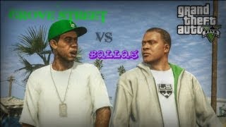 GTA 4 GROVE STREET VS BALLAS Part1 HD [upl. by Noevart428]