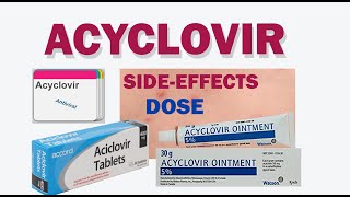 Acyclovir dosage usesside effects [upl. by Jump220]