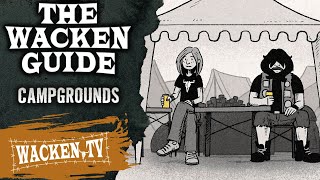 The Wacken Guide  Campgrounds [upl. by Adnalro523]