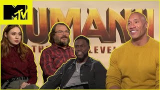 Jumanji Cast Interview [upl. by Allesor]