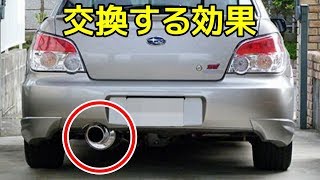 車のマフラーを交換するメリット・デメリットとは！？ [upl. by Adnuahs]