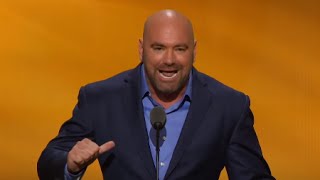 UFCs Dana White Grateful for Trumps Support FULL SPEECH [upl. by Adyeren134]